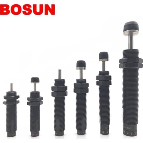 1Pcs Pneumatic Hydraulic Shock Absorber Adjustable Hydraulic Buffer ACA series ACA0806 ACA1007 ACA1210 ACA1412 ACA2020