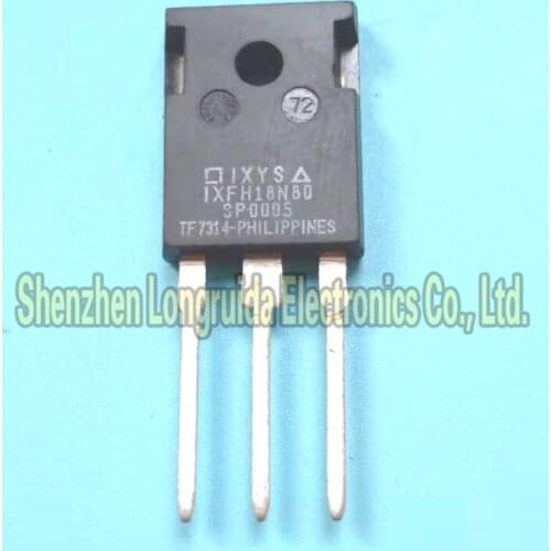 10PCS IXFH18N80 IXTH18N80 TO-247 MOSFET TRANSISTOR 18A 800V