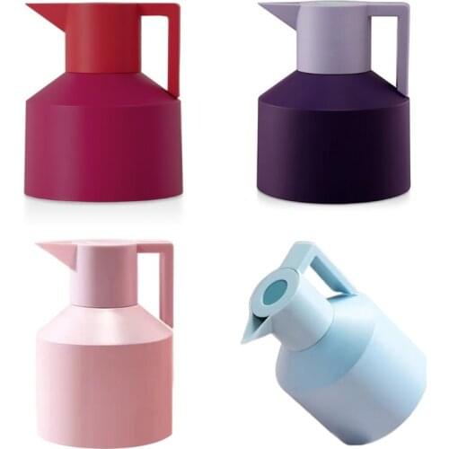 1200ml Thermal Coffee Carafe Stainless Steel Double Walled for Coffee and Teas Vacuum Carafes Coffee Machine Accessories