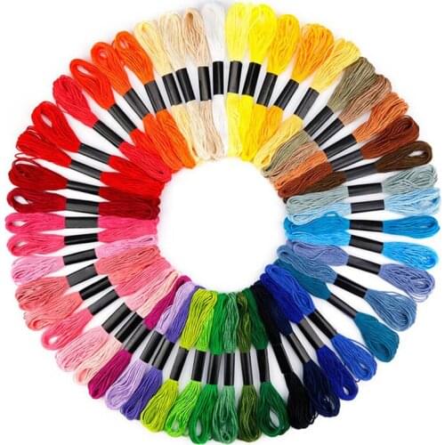 150/100/50/36 Anchor Similar DMC Cross Stitch Cotton Embroidery Thread Floss Sewing Skeins Craft Hogard