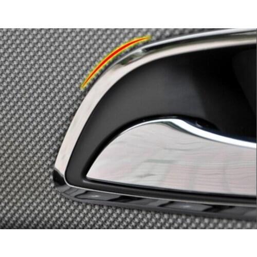 4Pcs Stainless Steel Interior Inside Door Handle Cover Trim for Chevrolet CRUZE 2009 2010 2011 2012 2013 2014 2015 2016