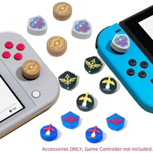 Skyward Sword Theme Nintend Thumb Stick Grip Cap Joystick Cover for Nintendo Switch Lite Joy-con Controller Thumbstick Case