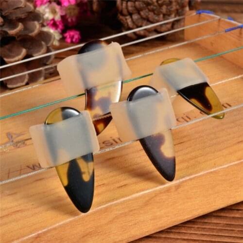 Guzheng Practice Nail Cover 4pcs/Pack Guzheng Nail Cover Set High Quality Guzheng Musical Instrument Accessories
