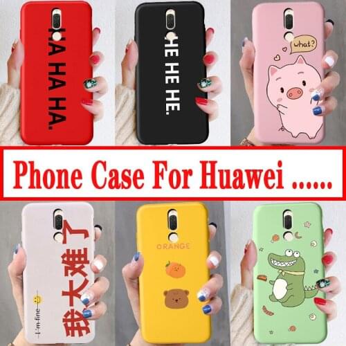 Phone Case For huawei mate 10 20 lite Cartoon Cute Pattern Case For huawei honor 8 8x 8xmax mate20 lite Back Cover Silicon Lucky