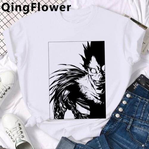 Anime Death Note Misa Amane clothes men print harajuku casual ulzzang plus size t shirt summer top harajuku ulzzang