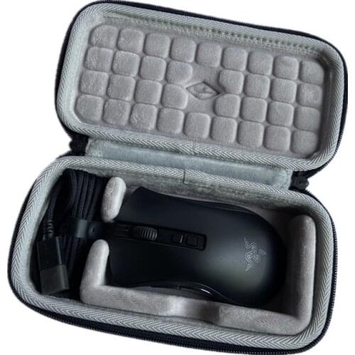 Fashion Carrying Case for Razer Deathadder V2 Mini Professional Wired Gaming Mouse Storage Box Protection Bag Hard Handbag