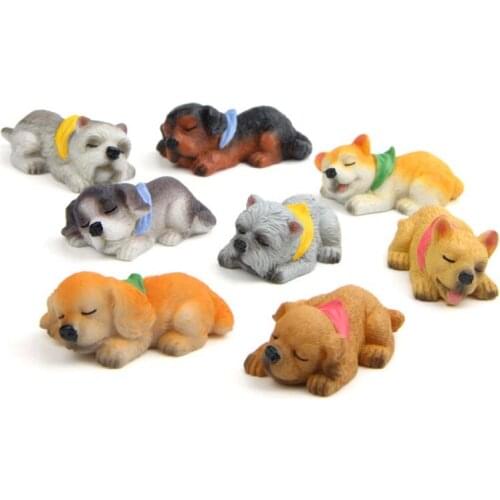 Cartoon Corgi Model Shiba Inu Figures Toys Creative Animal Fridge Magnets Figurines Refrigerator Pastes Home Decor Kids Gifts
