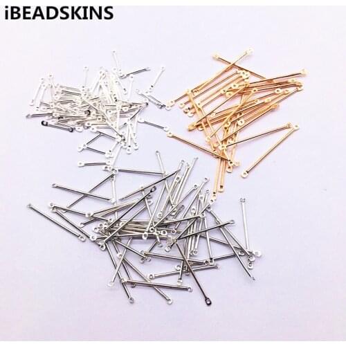 New arrival! (Choose size and color) I-shape Connectors for Stud earring accessories,parts,hand Made Jewelry DIY