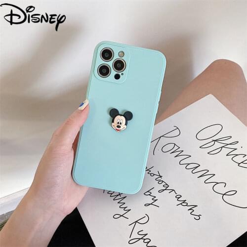 Original Disney cartoon Minnie iPhone 13/7/8P/X/XR/XS/XS MAX/11/12 /13Pro/12 Minute girl phone case cover