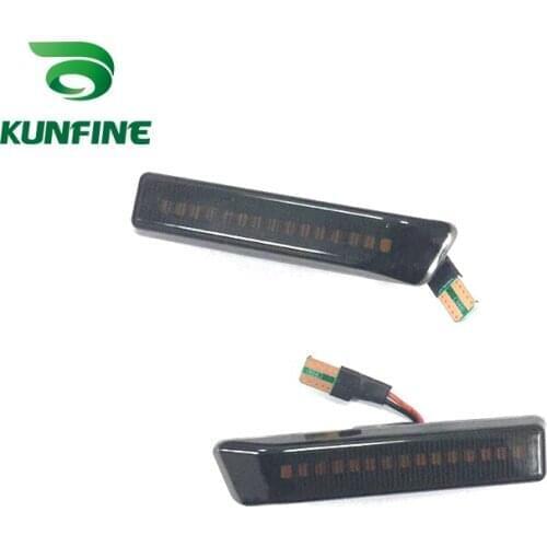 Pair of Led Dynamic Side Marker Turn Signal Light Sequential Blinker Light For BMW E39 With Somke Cover