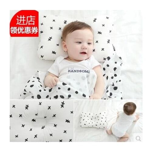 Simple baby pillow 0-3 months 0-1 years infant sleeping pillow