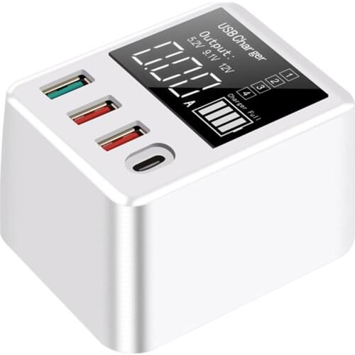 40W Quick Charge QC3.0 USB Charger Wall Travel Mobile Phone Adapter Fast PD Charger For iPhone 11 Pro Max Xiaomi Huawei Samsung