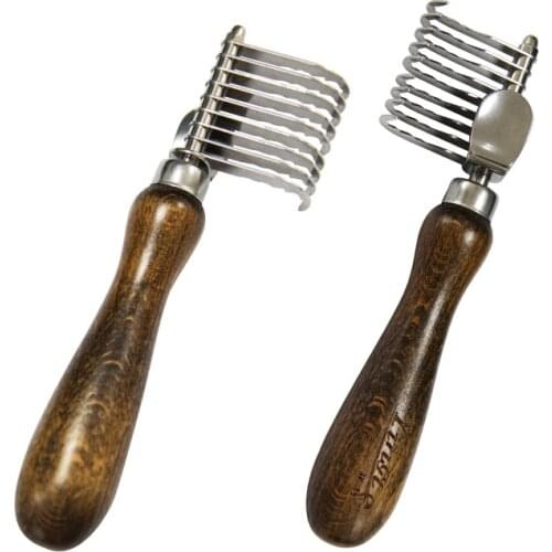 Dog Comb Pet Groomer Rake Brush for Dogs and Cats Professional Deshedding Tool Wood grooming tools dog