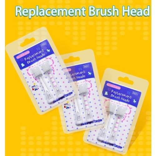 Replacement Brush Head 360-Degree Brush Head Removable Changeable Compatible Electric Toothbrush Head fit for SG-522/513/976