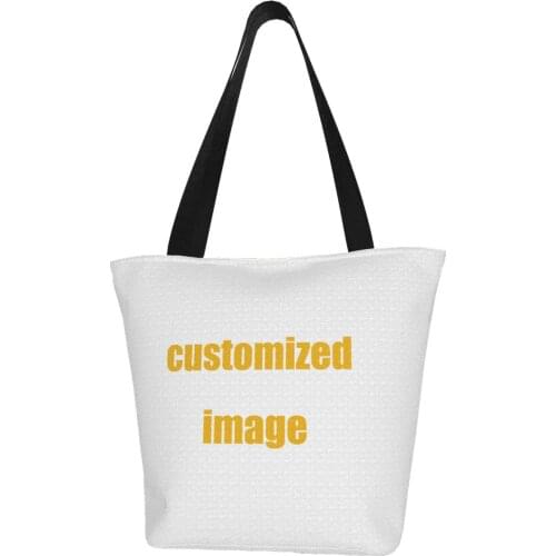 NOISYDESIGNS Customized Printed Women Handbags Tote Shoulder Bags for Ladies Zipper Canvas Shopping Bags Custom Dropshipping