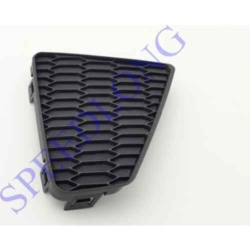 1 PC LH Rear bumper rack plate grill grille black for HONDA FIT 2015-2016