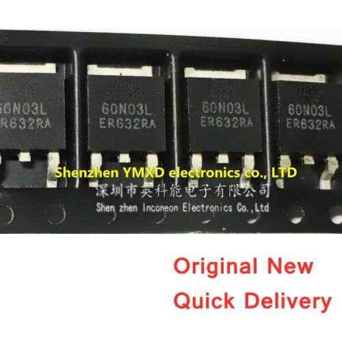 10Pcs/Lot New UT60N03L UTC60N03L Patch TO-252 N Channel 30V 60A MOS Field Effect Transistor