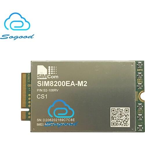100% Brand new Original SIMCOM SIM8200EA‐M2 5G module NR/LTE‐FDD/LTE‐TDD/HSPA+ R15NSA/SA 4.0Gbps data transfer SIM7912G/SIM7920G
