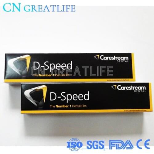 100pcs/box D-speed High Definition Quick Developing Dental Intraoral Film D-speed Kodak X Ray Film X-ray Films