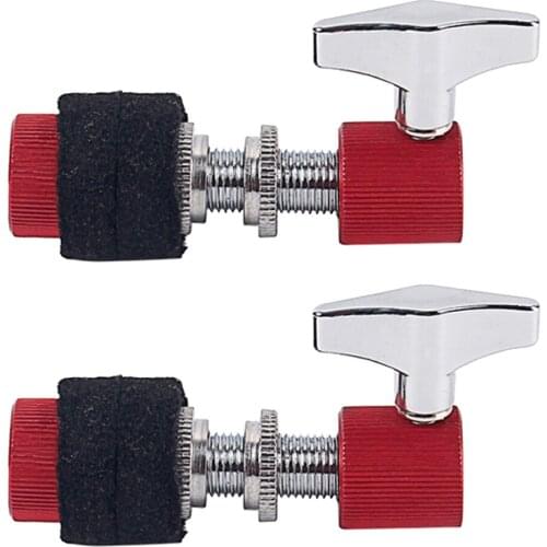 2x Hi-Hat Clutch Alloy Made Standard Jazz Drum Percussion Instrumental Part