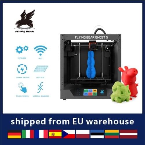 2020 Hot Sale Flyingbear-Ghost 5 3d Printer Full Metal Frame High Precision diy kit Touchscreen gift