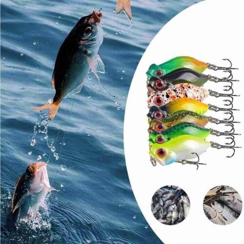 1Pcs 45Mm 3G Fishing Tackle Wobblers Fishing Lures Outdoor Floating Pencil Popper Lure Fish Top Dog Tools Baits Wat F6H0
