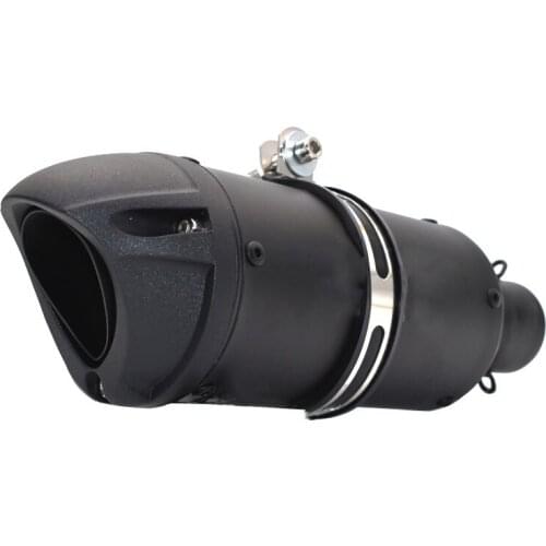 51mm Universal Motorcycle Exhaust Muffler Pipe Escape Moto Racing for Yamaha MT07 MT09 TMAX530 500