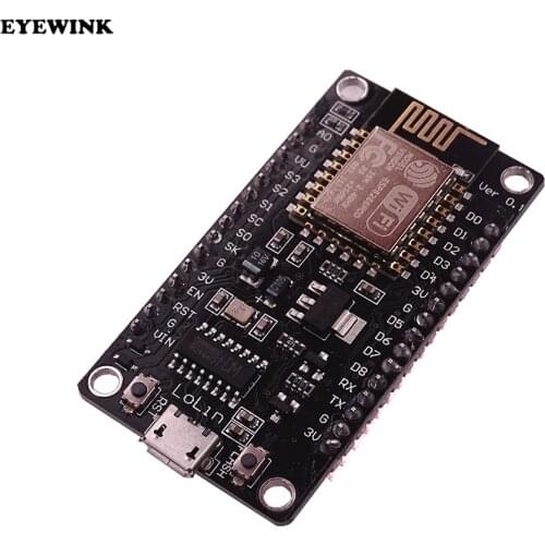 Wireless module NodeMcu v3 Lua WIFI Internet of Things development board ESP8266 with pcb Antenna and usb port ESP-12E CH340