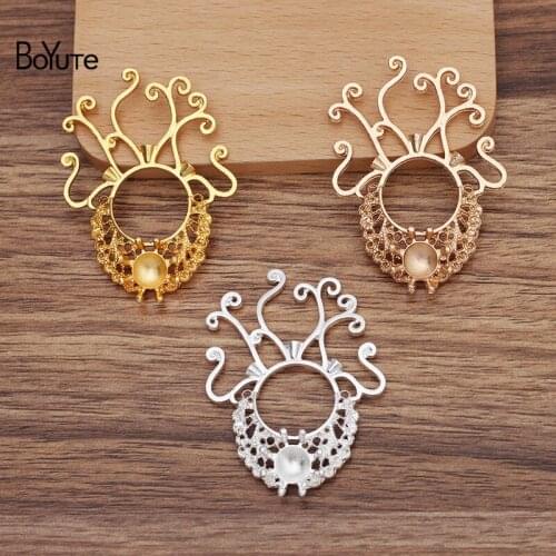 BoYuTe (10 Pieces/Lot) 41*55MM Alloy Materials Factory Supply Vintage Style DIY Handmade Jewelry Accessories