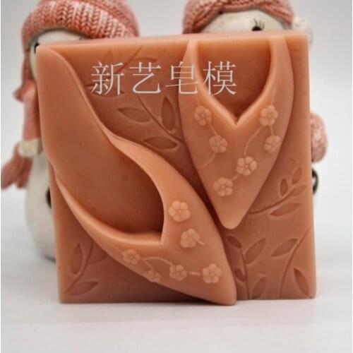 New Chinese Style Handmade Soap Mold 3D DIY Silicone Mold for Natural Soap