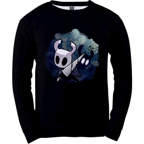 Game Hollow Knight T Shirt Action Adventure Game Harajuku Tee Shirt Men Women Summer T-shirt Kids Long Sleeve Top Casual Clothes