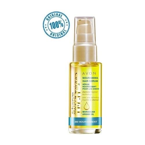 Avon Advance Techniques Moroccan Argan Oil Containing Feeder Hair Serum 30ml