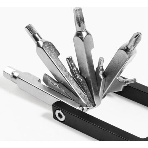 MTB Mountain Cycle Portable Socket Multipurpose Wrench Bicycle Multi Tool Screwdriver Motorcycle Bike Allen Fix HL036