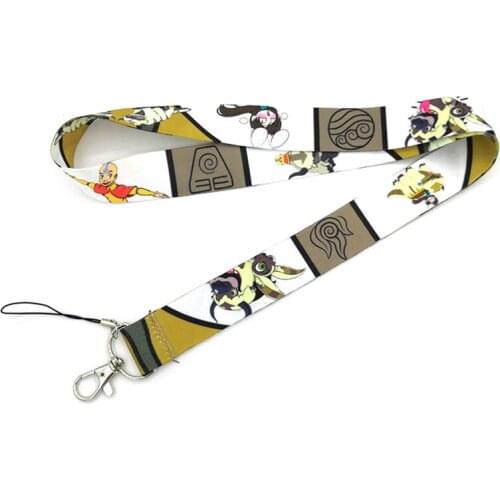 Cartoon Avatar the Appa Keychain Lanyards For Keys Neck Strap ID Card Badge Holder Mobile Phone Straps Accessories Hang Rope