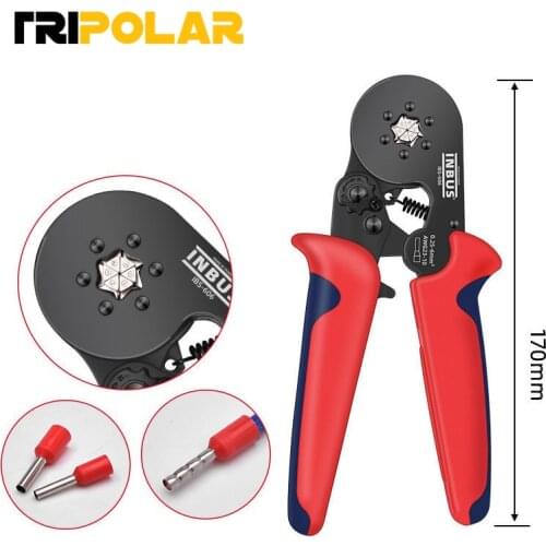 Crimping Pliers Mini Electric Tube Terminals HSC8 6-4A HSC8 6-6mm Multitool Adjustable Crimping Press Pliers Hand Tools