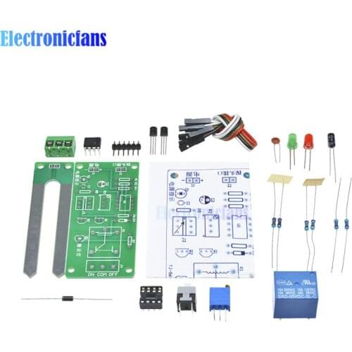 DIY Soil Moisture Controller Module Board Kit Automatic Watering Device Automatic Watering 5V DC DIY Electronic Production Parts