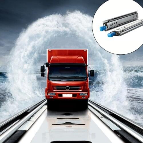 Full Extension Ball Bearing Drawer Runners Slides Steel Material Heavy Duty 12/14/16 Inches Drawer Slides with Lock