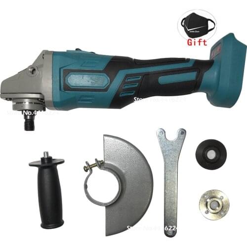 Power Brushless Cordless Impact Angle Grinder Head 1380W 100-240V Tools Kit Polishing Machine Angular Finishing Grinder