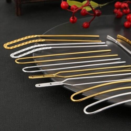 Hairware Hairpin Stick Hairpin Rod DIY Ornament Accessories Laminate Hair Accessories Ancient Style Palace Flower Hairpin