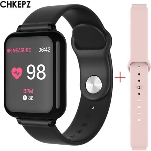 Original B57C Smart Watch Men Women IP67 Waterproof Sport Watch For iPhone Xiaomi Heart Rate Monitor Blood Pressure Smartwatch
