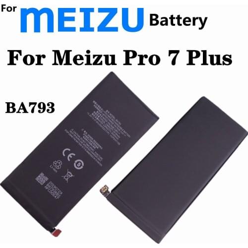 3510mAh BA793 Replacement Battery For Meizu Pro 7 Plus M793Q M793M M793H Battery High Capacity Smartphone Batteries