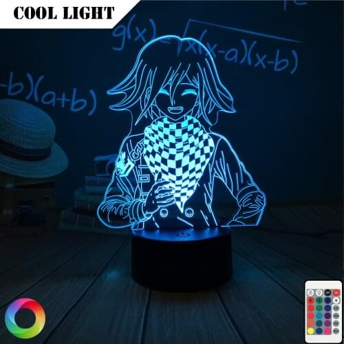 Danganronpa V3 Killing Harmony Led Night Light Game Lamp Kokichi Oma for Bedroom Decor Kids Gift Kokichi Oma Light