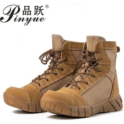 Waterproof Hiking Shoes Men New Outdoor Mountain Tactical Boots Non-slip Sport Army Boots Climbing Trekking Shoes Botas Hombre