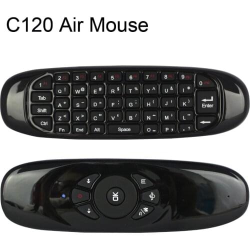 2.4GHz G Portable Mouse C120 Air Mouse T10 Rechargeable Wireless GYRO Air Fly Mouse Keyboard for Android TV Box m8s plus Z4