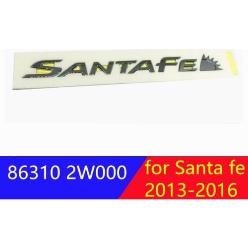 863102W000 for hyundai Santa Fe 2013-2018 SANTAFE Rear Trunk Lid Emblem logo 86310-2W000