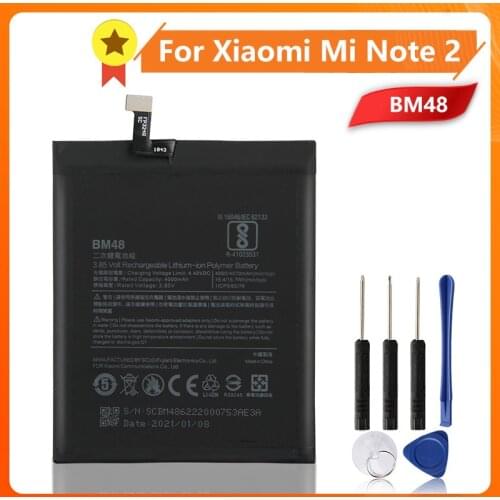 Xiao Mi Xiaomi Mi BM48 Phone Battery For Xiaomi Redmi NOTE 2 NOTE2 BM48 4070mAh Original Replacement Battery