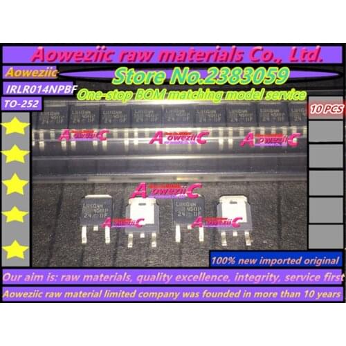 Aoweziic 100% new imported original IRLR014NPBF IRLR014N LR014N IRLR014NTRPBF SOT-252