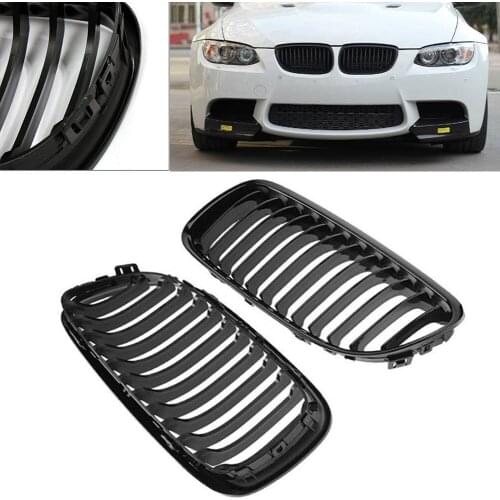 Auto Car Front Grille For BMW E90 3-Series E90 E91 LCI 323i 325i 328i 330i 335i 2008 2009 2010 2011 4DR Glossy Black Grill