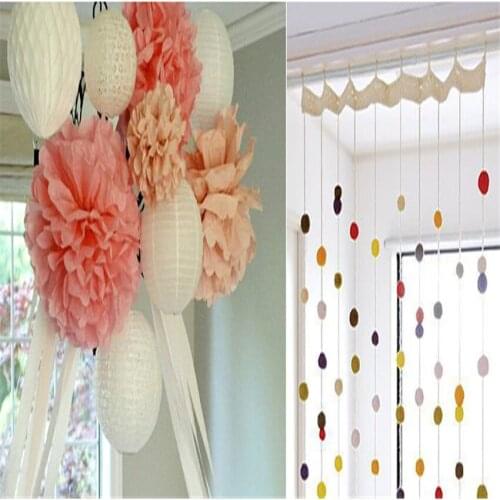 Free shipping 10pcs 20cm (8 inch) Tissue Paper Flower ball Honeycomb Lantern Wedding decoration Holiday supplies Wholesale