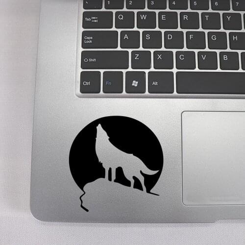 Free shipping Wolf Laptop Sticker Vinyl Stickers for Macbook Pro Decal Air Retina laptop skin decoration
